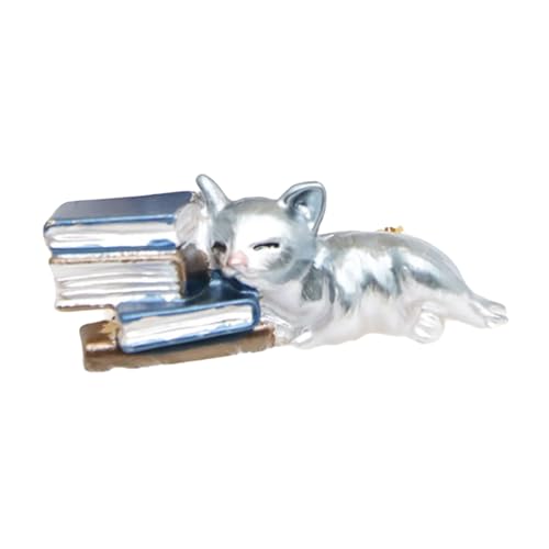 Niedlichkeit Schläfriger Katzen Brosche Schöne Tierstierstift Stylish Party Badge Legierung Textur Für Partykleid Und Präsentieren Sie Niedliche Katzen Pin von KAHDGSS