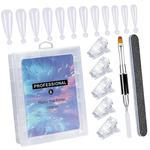 Professionelle Nägel Kunstset Mit Nägeln Tipps Clip Long False Nails Manicure Nails Accessoires Für Frauen Mädchen von KAHDGSS