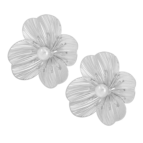 Raffinierte Blumen Inspirierte Perlenohrringe Um Casual Kleidungsunternehmen Zu Ergänzen Oder Formelle Versammlungen Moderne Perlenschstene von KAHDGSS