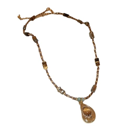 Sonnenanhänger Halskette Mit Naturstein Und Edelstahlketten Mode Schmuck Für Alltägliche Kleidung Korrosionsbeständiger Titanschmuck von KAHDGSS