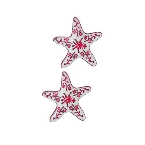 Stilvolle Ozeanik Inspirierte Florale Robuste Legierungsmaterialien Ohrringe Mit Lebendigem Farbmode Accessoire Für Frauen Sternohrschmuck von KAHDGSS