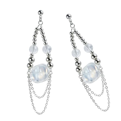 Stilvolle Quasten Dangle Ohrringe Elegante Quasten Fallen Für Frauen Modperlenketten Design Ohrringe Handgefertigt von KAHDGSS