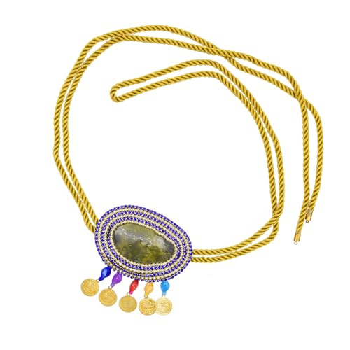 KAHDGSS Styles Verstellbare Seiltaille Kette Mit Strasssteinen Für Frauen Perfekt Für Strand Und Festival Outfits Mode Body Accessoire von KAHDGSS