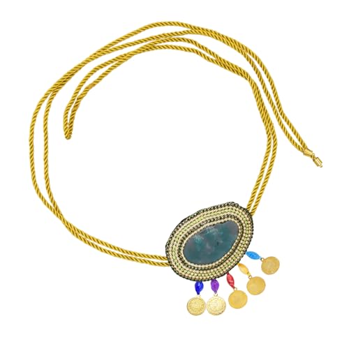KAHDGSS Styles Verstellbare Seiltaille Kette Mit Strasssteinen Für Frauen Perfekt Für Strand Und Festival Outfits Mode Body Accessoire von KAHDGSS
