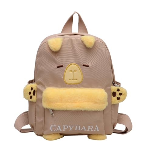 Süßer Cartoon Rucksack Für Mädchen Plüsch Große Kapazitätsbuchbeutel Schöne Puppenschule Süße Puppen Cartoon Rucksack Kinderschule Große Kapazität Reise von KAHDGSS