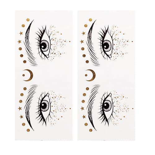 Temporäre Aufkleber Für Partys Und Bühnenaufführungen Die Einfach Zu Auftragen Und Zu Entfernen Sind von KAHDGSS