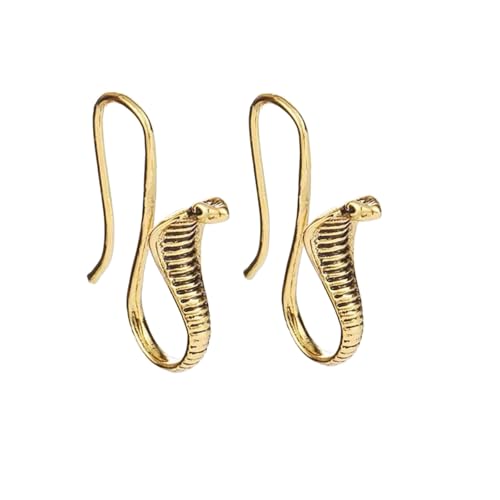 Unverwechselbare Schlangenohrringe Punkstile Ohrringe Legierung Textur Täglicher Kleidung Statement Schmuck Für Party Daily Wear Trendy Women von KAHDGSS