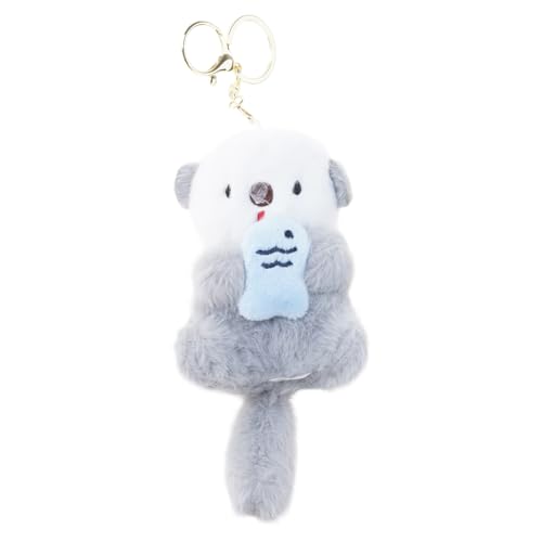 Weicher Und Praktischer Tierschlüsselketten Ornament Plüsch Keyring Mode Telefon Zauberbeutel Anhänger Für Tägliche Trage Tiermotivzauber von KAHDGSS