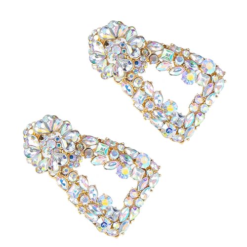 Zeitgenössische Kristalle Drop Ohrringe Square Dreiecke Styles Schmuck Geschenke Ideen Stilvolle Outfits Party Hochzeit Abend Ohrringe von KAHDGSS