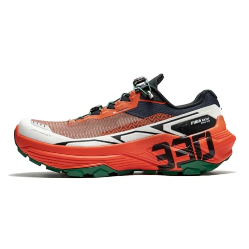 KAILAS Herren FUGA EX 330 Trail Running Schuhe Leichtgewichtige rutschfeste Atmungsaktive Jogging Wanderschuhe FUGA Orange EU 44 von KAILAS