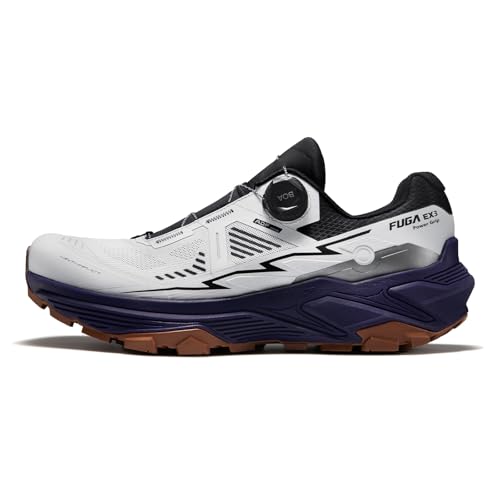 KAILAS Herren FUGA EX 3 BOA Trail Running Schuhe Leichtgewichtige rutschfeste Atmungsaktive Jogging Wanderschuhe Helles Silbergrau 45 von KAILAS