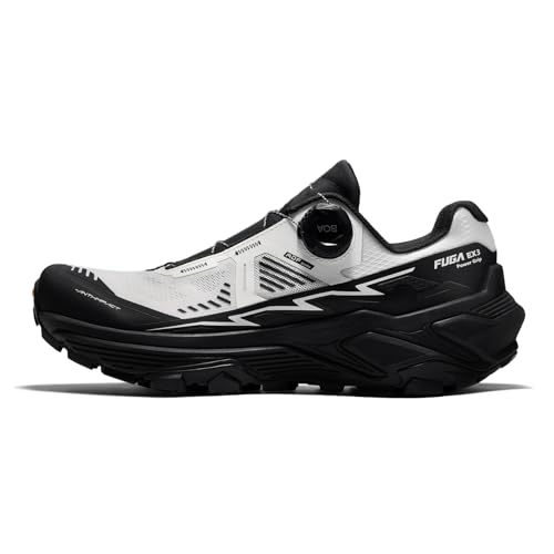 KAILAS Herren FUGA EX 3 BOA Trail Running Schuhe Leichtgewichtige rutschfeste Atmungsaktive Jogging Wanderschuhe Original/Schwarz 43 von KAILAS