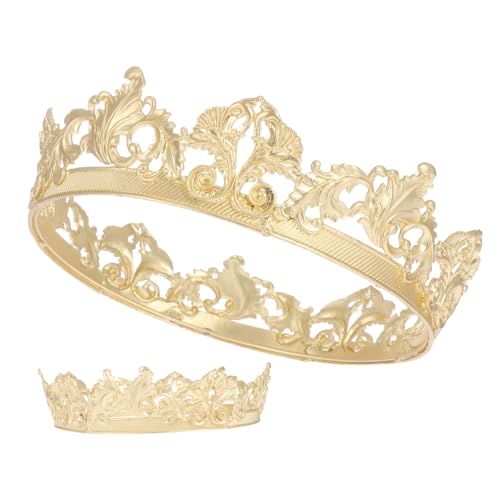 KAILIKETIY 1 Stück Königliche Tiara für Damen und Herren Elegant und Langlebig für Hochzeiten Partys und Hautfreundlich und Verschleißfest Verleiht Jedem Outfit Einen Atemberaubenden Look von KAILIKETIY
