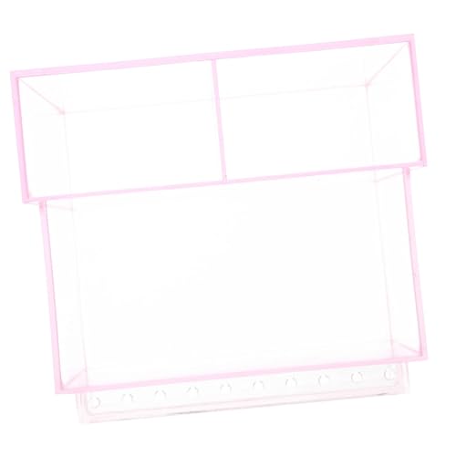 KAILIKETIY 1 Stück Mühle Aufbewahrungsbox Veranstalter Organizer Für Nagelbohrer Ständer Für Nagelbohrer Salon Schleifen Nagellackregal Displayhalter Körperpflege Anzeige Plastik Rosa von KAILIKETIY