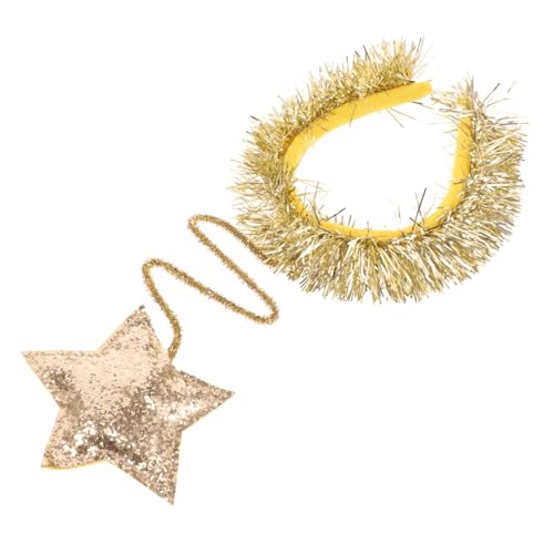 KAILIKETIY 1stück Goldener Stern Haarreif Für Junge Mädchen Und Erwachsene Perfektes Stirnband Für Partys Hochzeiten Und Festivals Leichter Haarschmuck Mit Glitzer Für Unvergessliche von KAILIKETIY