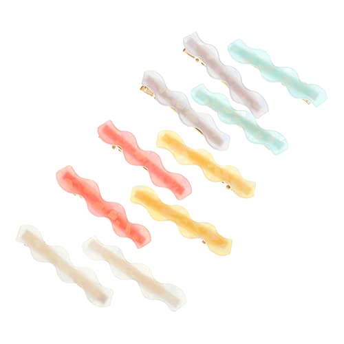 KAILIKETIY 10 Stück Haarspangen Für Damen Gewellte Haarnadeln Für Feines Haar Make-up Haarspangen von KAILIKETIY