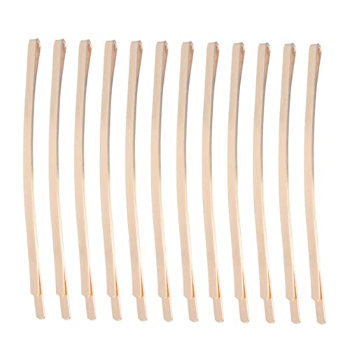 KAILIKETIY 100stücke Goldfarbene Metall Haarnadeln Einfache Haarspange Für Mädchen Dekorative Bobby Pins Metall Haarspange Haar-accessoires Für Verschiedene Outfits von KAILIKETIY
