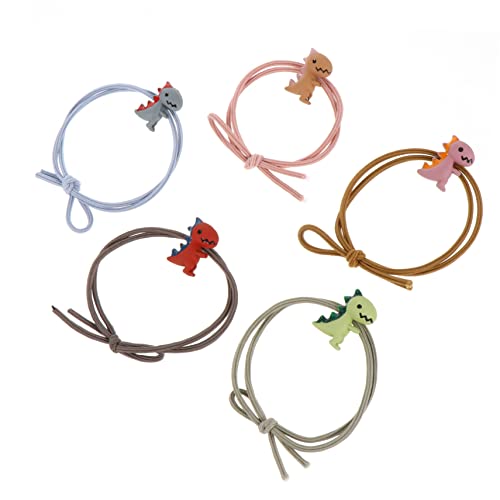 KAILIKETIY 10stücke Bunte Dinosaurier Haargummis Für Mädchen Mit Elastischen Haarbändern Süßer Haarschmuck Für Jedes Outfit Für Feiern Schule Reisen Und Alltag von KAILIKETIY