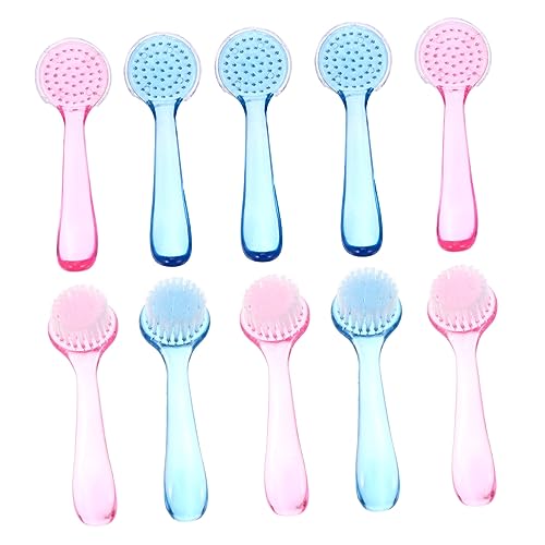 KAILIKETIY 10stücke Hand-nagelbürsten Mit Langem Griff Multifunktionale Reinigung Für Fuß Und Handpflege Wasserfest Und Langlebig Für Männer Frauen von KAILIKETIY