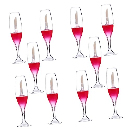 KAILIKETIY 10stücke Leere Lip Gloss Flaschen Kleine Lipgloss Rohre Lippenstift DIY Tube Leere Flaschen Für Reisen Und Make-up von KAILIKETIY