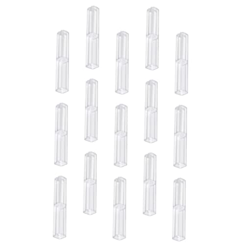 KAILIKETIY 15stücke Transparent Stiftetui Stiftverpackungsbox Schulstifthalter Bürobedarf Stiftgeschenkbox Stiftbox von KAILIKETIY