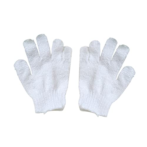 KAILIKETIY Bade Peeling Handschuhe Einheitsgröße Dehnbares Design für Männer und Frauen für Dusche und Sauna Beidseitig Verwendbar von KAILIKETIY