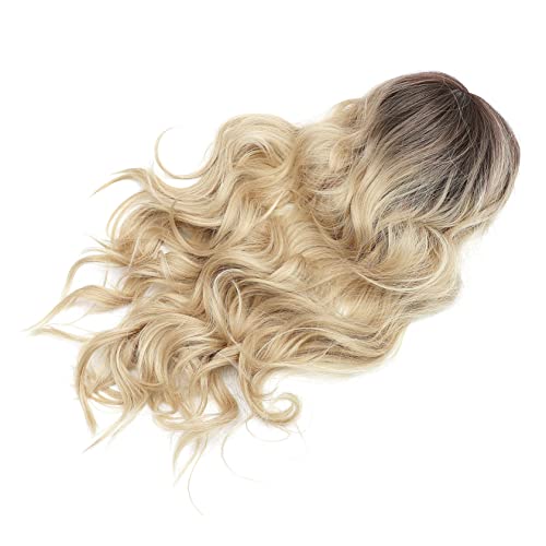 KAILIKETIY Lange Perücke mit Gewellte Hochtemperatur Faserperücke für Damen Hitzebeständige Perücke für Partys und Alltagskleidung von KAILIKETIY