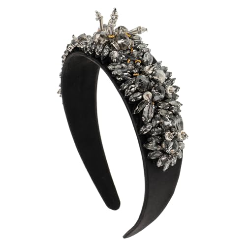 KAILIKETIY 1stück Barock-stil Haarband Für Mädchen Mit Diamantverzierung Elegantes Accessoire Für Alltag Und Besondere Anlässe Hautfreundliches Material Schickes Design von KAILIKETIY