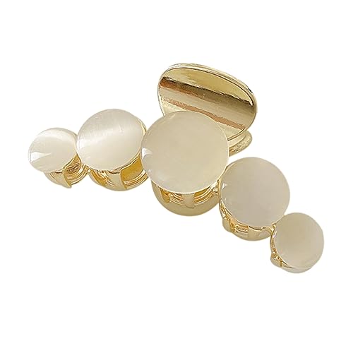 KAILIKETIY 1Stück Dekorative Haarklammer aus Zarter Legierung mit Katzenaugenstein Schicke Haarklauenklemme für Damen für Dicke Frisuren Perfektes für Freundinnen von KAILIKETIY