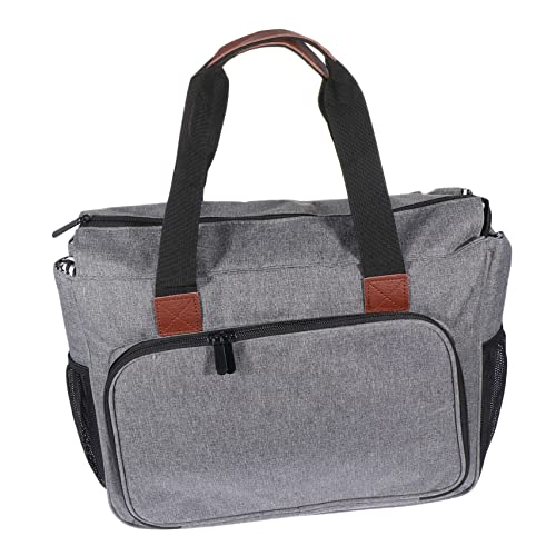 KAILIKETIY Multifunktionale Aufbewahrungstasche Aus Oxford Stickwerkzeuge Stifttasche Mit Großem Hauptfach Und Mehreren Taschen Für Reisen Und Stickkurse von KAILIKETIY