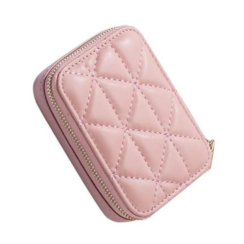 KAILIKETIY 1stück Kosmetiktasche Für Damen Handlicher Make-up Organizer Aus Echtem Leder Für Lippenstift Kleingeld Und Accessoires Für Alltag Und Reisen Praktischer Kosmetik Organizer von KAILIKETIY