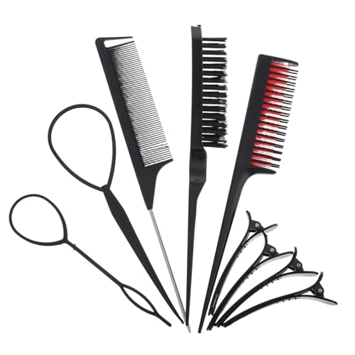 KAILIKETIY 1satz Friseurkämmen Und Picks Teiliges Haarstyling-set Für Männer Und Frauen Inklusive Aufbewahrungshülle Für Salon Und Unterwegs von KAILIKETIY