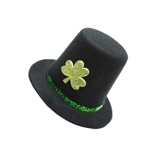 KAILIKETIY 1stück Kleeblatt Haarklammer Für Delikates Haaraccessoire Für Saint Patrick's Day Festliche Hut-design Haarnadel Für Mädchen Party-dekorationsstück von KAILIKETIY