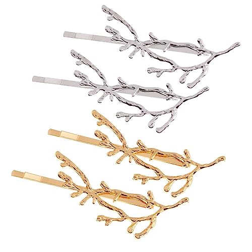 KAILIKETIY 1tasche Teiliges Alloy Haarclips Für Frauen Elegante Koreanische Haarschmuck Mit Goldenen Und Silbernen Clips Für Partys Und Besondere Anlässe von KAILIKETIY