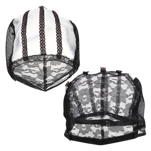 KAILIKETIY 2 Stück Atmungsaktive Perückennetze Elastisch Verstellbar Bequem für Frauen Vielseitige Haarnetze zum Perücken Stylen und Tragen mit Hoher Luftdurchlässigkeit und von KAILIKETIY