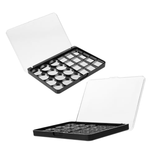 KAILIKETIY 2 Stück DIY Magnetische Leere Lidschatten-palette, Gitter, Magnetische Make-up-palette, DIY Lidschatten-palette, Lippenstift-palette, Lidschatten-pfanne Für Lidschatten, von KAILIKETIY