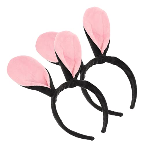 KAILIKETIY 2stücke Hasenohren Haarreif Dekorative Bunny Ohr Kopfbedeckung Für Kostümpartys Cosplay Geburtstagsfeiern Und Feiertage Süßes Accessoire Für Mädchen Und Frauen von KAILIKETIY