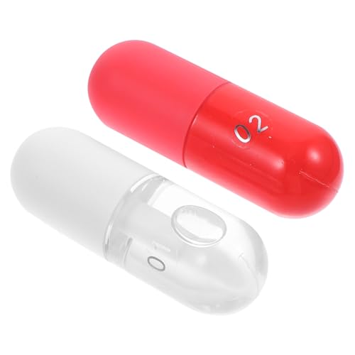 KAILIKETIY 2 Stück Lip Plumping Oil Lippenöl mit Feuchtigkeitsspendender Wirkung Pflegend und Reparierend Erfrischende Textur Volle Lippen Geeignet für Damen und Herren Minzduft Erdbeerduft von KAILIKETIY