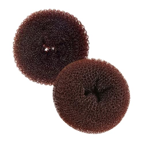 KAILIKETIY 2 Stück Haarknoten-maker Donut-dutt-styler Für Frauen Flauschige Haargummis Haar-accessoires Einfach Zu Bedienen von KAILIKETIY