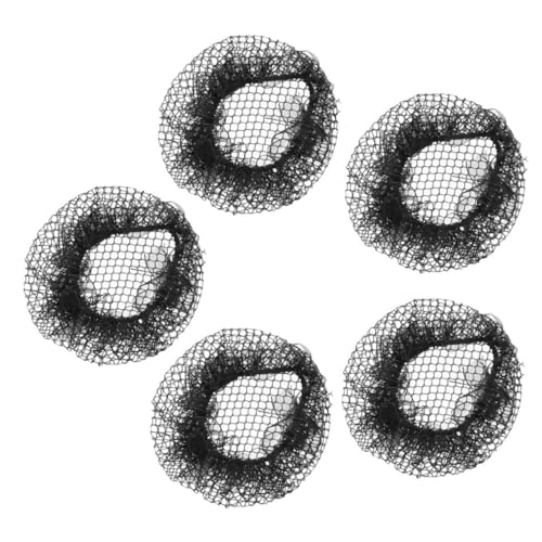 KAILIKETIY 20stücke Elastische Haarnetze Für Damen Ballett-haarbündchen Atmungsaktive Dutt-netze Mit Spitzenrand Für Tänzerinnen Und Haarstylings von KAILIKETIY