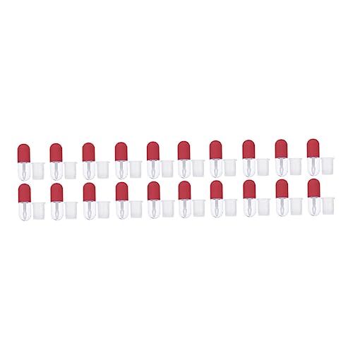 KAILIKETIY 20stücke Leere Lipgloss Rohr Lippenstift Flasche Nachfüllbar Lip Balm Flaschen Transparente Kunststoff Tubenkörper Kosmetikbehälter Für Reisen Und Outdoor-aktivitäten KAILIKETIY 20stücke Leere Lipgloss Rohr Lippenstift Flasche Nachfüllbar Lip Balm Flaschen Transparente Kunststoff Tubenkörper Kosmetikbehälter Für Reisen Und Outdoor-aktivitäten von KAILIKETIY