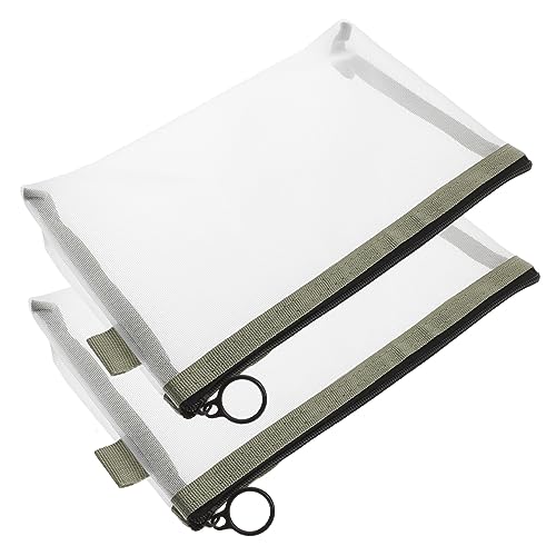 KAILIKETIY 2 Stücke Multifunktionale Make Up Tasche für Damen Reisetasche für Toilettenartikel Netz Organizer Kosmetiktasche Kleine Kulturbeutel für Reisen Kosmetik Aufbewahrungstasche von KAILIKETIY