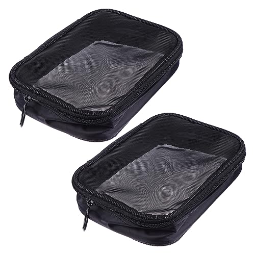 KAILIKETIY 2Stücke Multifunktionale Kosmetiktasche Tragbarer Waschbeutel für Reisen Make Up Organizer für Damen Herren Camping Kleine Kulturbeutel für Pflegeprodukte von KAILIKETIY