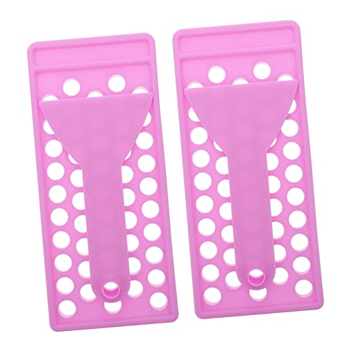 KAILIKETIY 2sätze Diy Lippenbalsam Kit Mit Lippenstift-füllschale Und Spatel Für Einfaches Herstellen Von Lip Gloss Und Balsam Langlebige Kunststoffform Für Kreative Bastelprojekte von KAILIKETIY