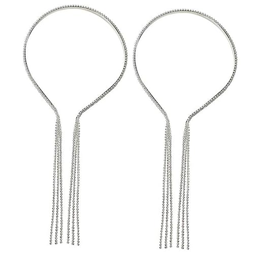 KAILIKETIY 2stücke Glitzernde Rhinestone Tüll Haarband Haarschmuck Hochzeiten Partys Und Fotoshootings Leicht Und Dehnbar Für Mädchen Und von KAILIKETIY