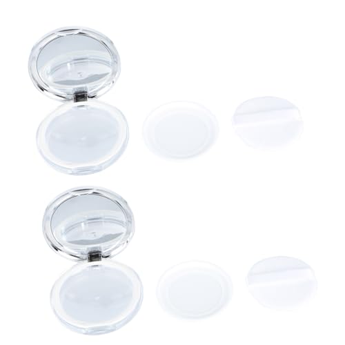 KAILIKETIY 2stücke Leere Dose Zum Aufbewahren Von Kosmetikpulver Lose Pulver Boxen Für Frauen Make-up Puder Langlebig Und Sicher Für Zuhause Und Salongebrauch von KAILIKETIY