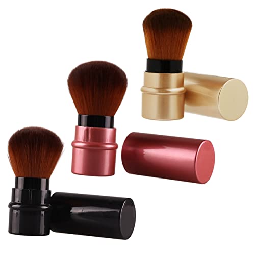 KAILIKETIY Gesichtspinsel Make-up-set 3-teilig Einziehbar Foundation-pinsel Tragbar Leicht Zu Verstauen Nylon Wolle Kunststoff Für Den Urlaub KAILIKETIY Gesichtspinsel Make-up-set 3-teilig Einziehbar Foundation-pinsel Tragbar Leicht Zu Verstauen Nylon Wolle Kunststoff Für Den Urlaub von KAILIKETIY