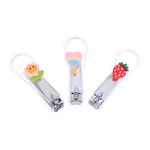 KAILIKETIY 3stücke Nagelknipser Aus Hochwertigem Stahl Für Damen Herren Fingernagel-zehennagelknipser Tragbar Für Salon Zuhause Einfaches Schnelles Schneiden von KAILIKETIY