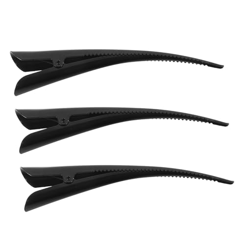 KAILIKETIY 3stücke Elegante Haarklemmen Metall Entenschnabel Haarspangen Für Damen Und Mädchen Zum Stylen Praktische Haarklammern Für Haargestecke Und Lockenbildung von KAILIKETIY