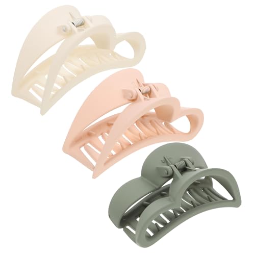 KAILIKETIY 3stücke Großes Herz-haarklammern Für Frauen Rutschfeste Haarclips in Grün Und Blush Für Hochzeiten Partys Und Alltag Leicht Und Komfortabel Mit Attraktivem Design von KAILIKETIY